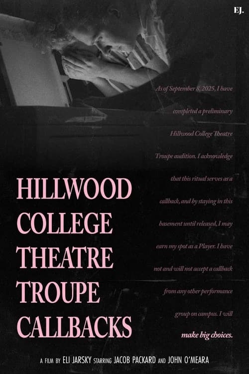 Hillwood College Theatre Troupe Callbacks